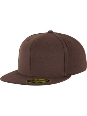 Καπέλο με στενή εφαρμογή Flexfit καφέ