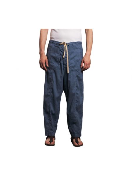 Casual pantalones rectos Barena Venezia azul