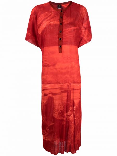 Šaty Jean Paul Gaultier Pre-owned, červená