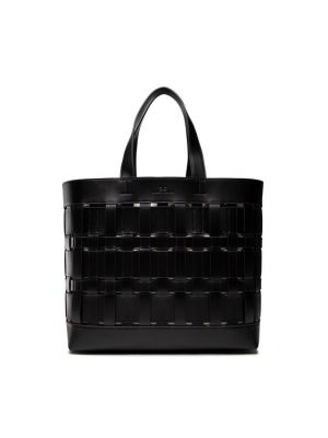 Nákupná taška Elisabetta Franchi čierna