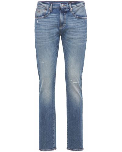 Armani Exchange | Hombre Jeans Desgastados Con Cinco Bolsillos Azul Claro 28