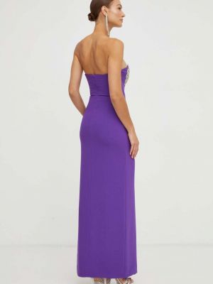 Dlouhé šaty Nissa fialové