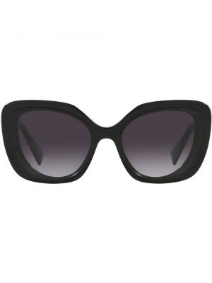 Oversized glasögon Miu Miu Eyewear grå