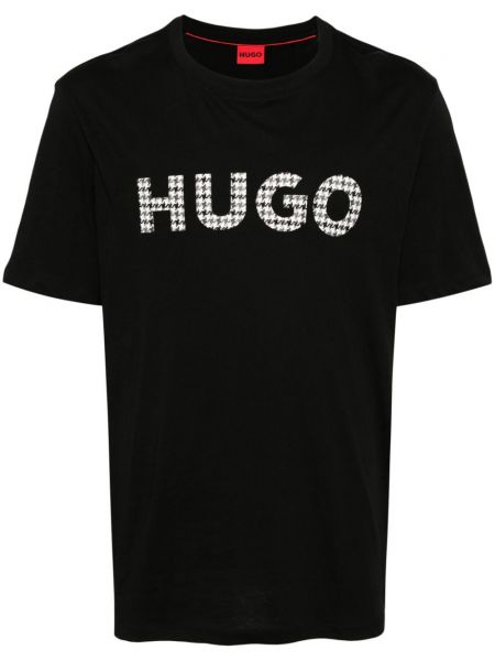 T-shirt Hugo sort