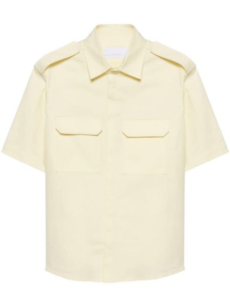 Chemise avec manches courtes Neil Barrett jaune