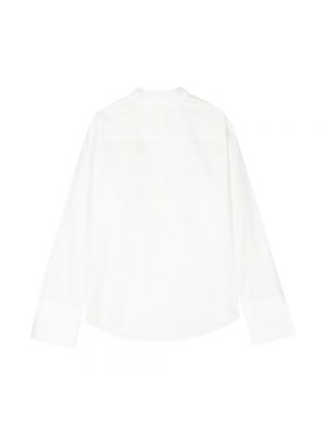 Blusa de algodón A.p.c. blanco