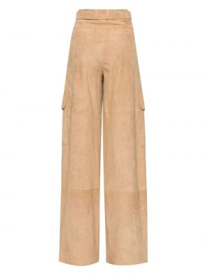 Spodnie zamszowe Desa 1972 beżowe