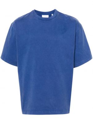 Medvilninis marškinėliai Axel Arigato mėlyna