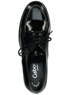Chaussures de ville à lacets Gabor noir