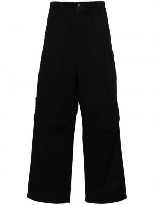 Oversized kalhoty relaxed fit Société Anonyme černé