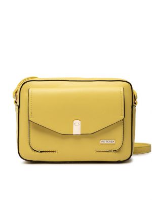 Чанта през рамо Wittchen жълто