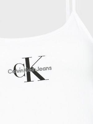 Майка Calvin Klein Jeans біла