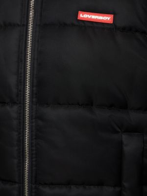Najlonska pernata jakna Charles Jeffrey Loverboy crna