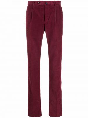 Pantalones chinos de pana Incotex rojo