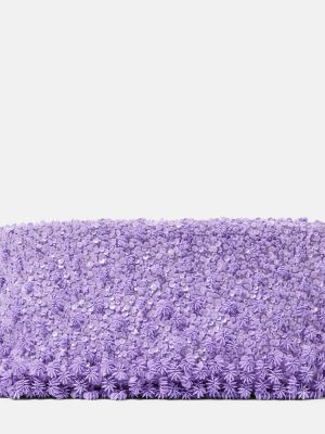 Clutch somiņa Dries Van Noten violets