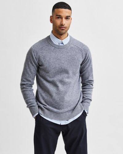 Pullover Selected Homme grigio