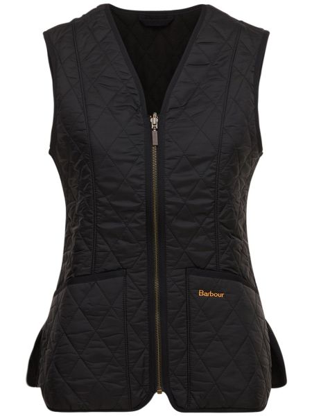 Quiltet vest Barbour sort