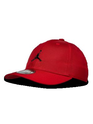 Cappello con visiera Jordan rosso