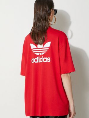 Majica Adidas Originals rdeča