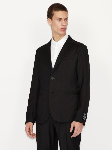 Черный пиджак Armani Exchange