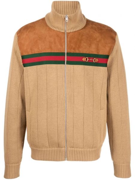 Striktrøje Gucci brun