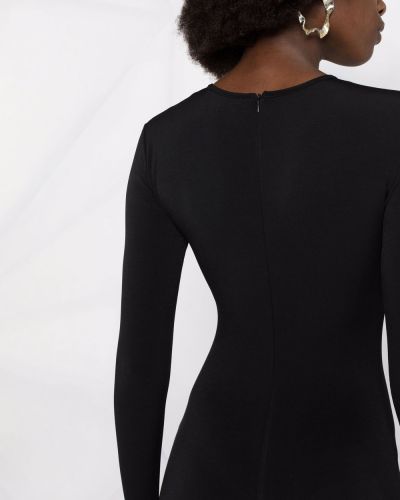 Kombinezon z okrągłym dekoltem Atu Body Couture czarny