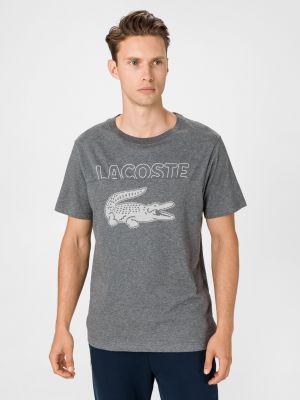 Tričko Lacoste, šedá