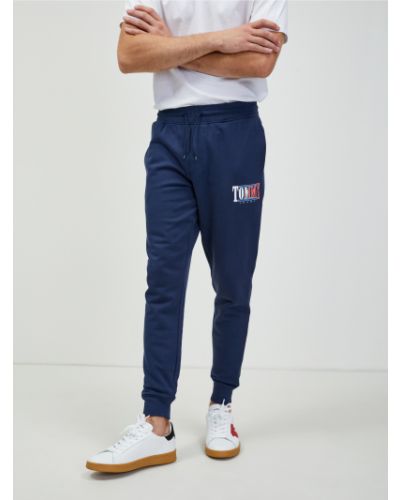 Teplákové nohavice Tommy Hilfiger modrá