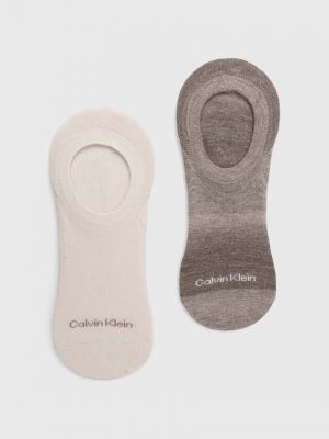 Čarape Calvin Klein bež