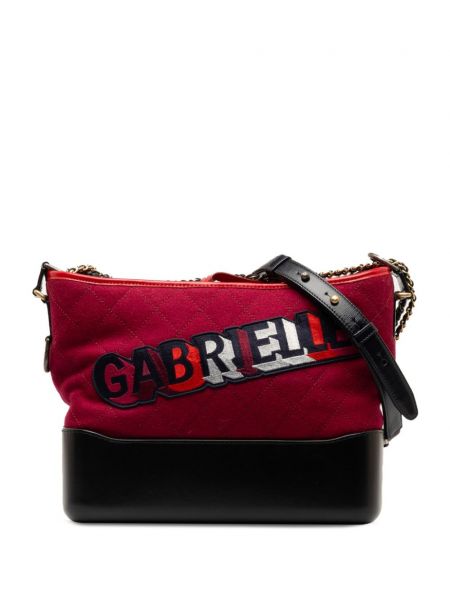 Vlněná taška přes rameno Chanel Pre-owned