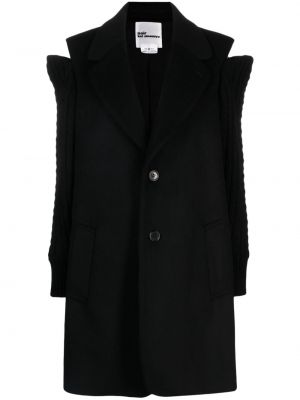 Palton Noir Kei Ninomiya negru