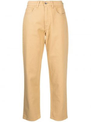 Spodnie skinny Ymc - Żółty