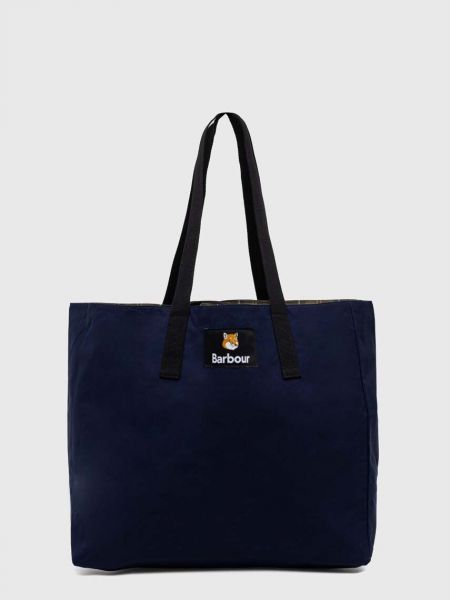 Αναστρέψιμη τσάντα shopper Barbour μπλε