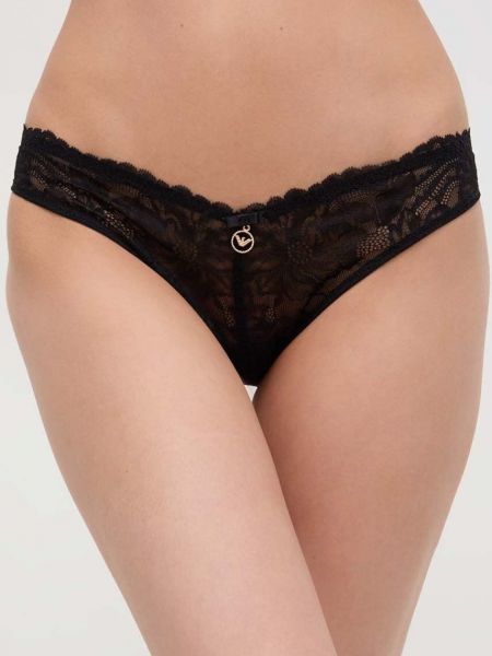 Chiloți brazilieni Emporio Armani Underwear negru