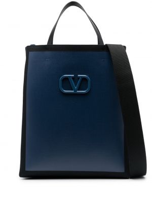 Shopper kabelka Valentino Garavani černá
