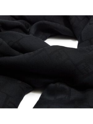 Šátek Elisabetta Franchi černý