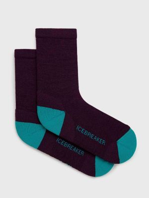 Фиолетовые носки Icebreaker