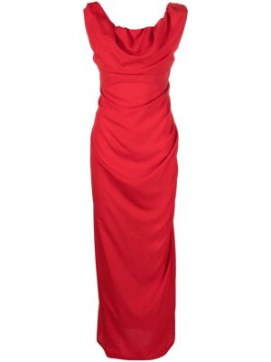 Dlouhé šaty Vivienne Westwood červená