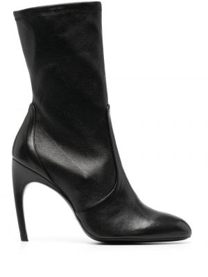 Botine din piele Stuart Weitzman negru