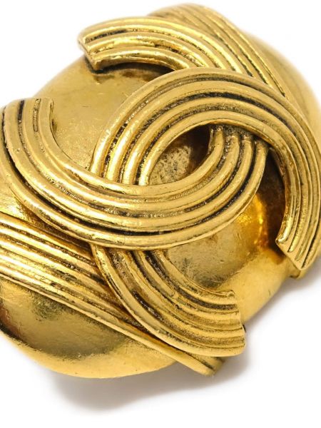 Kolczyki Chanel Pre-owned złote