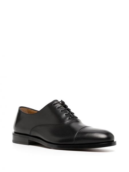 Chaussures oxford en cuir Ferragamo noir