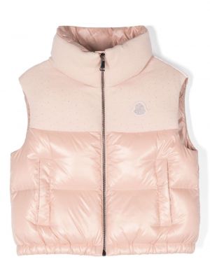 Liivi tytöille Moncler Enfant pinkki