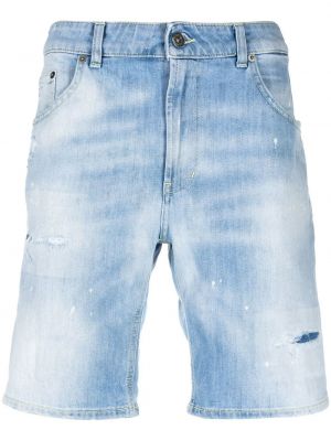 Shorts en jean effet usé Dondup bleu