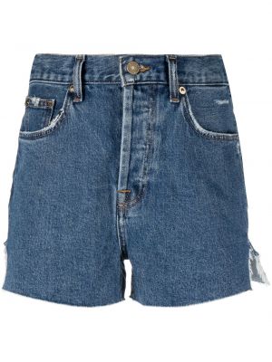 Jeansshorts 7 For All Mankind blå