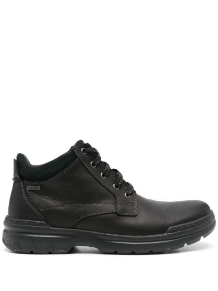 Bottines en cuir Clarks noir