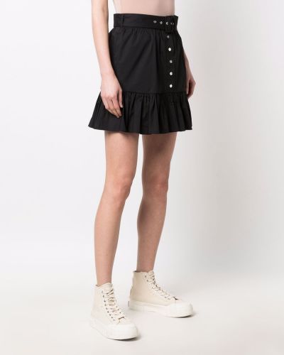 Bavlněné mini sukně Michael Michael Kors černé