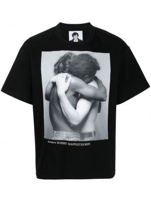 T-shirt mit print Misbhv schwarz