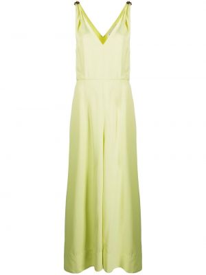 Αμάνικο φόρεμα Lanvin πράσινο
