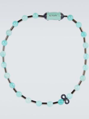 Bracelet avec perles Lanvin bleu