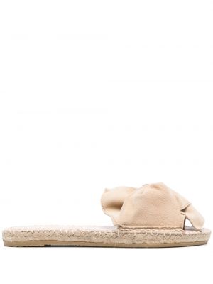 Espadrillos med rosetter med slip-on Manebi